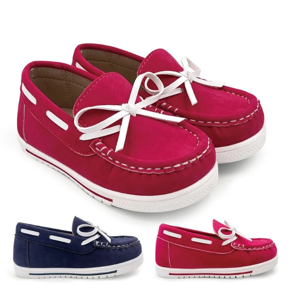 【BobDog 巴布豆】⚡️[限時下殺]童鞋 質感絨面縫線 懶人鞋-B51