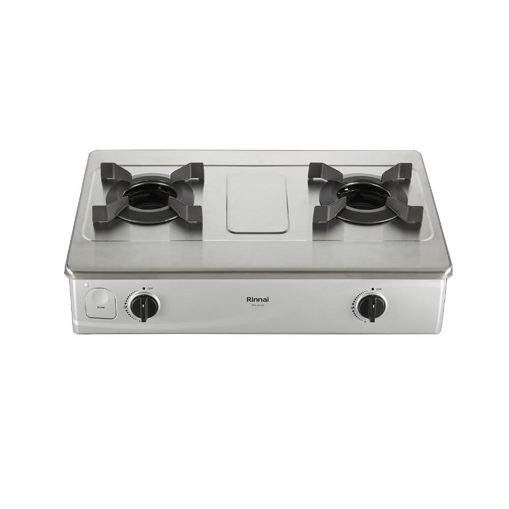 Rinnai 林內 台爐式內焰不銹鋼雙口爐 RTS-N2701S (原 RTS-N201S) 含運不安裝