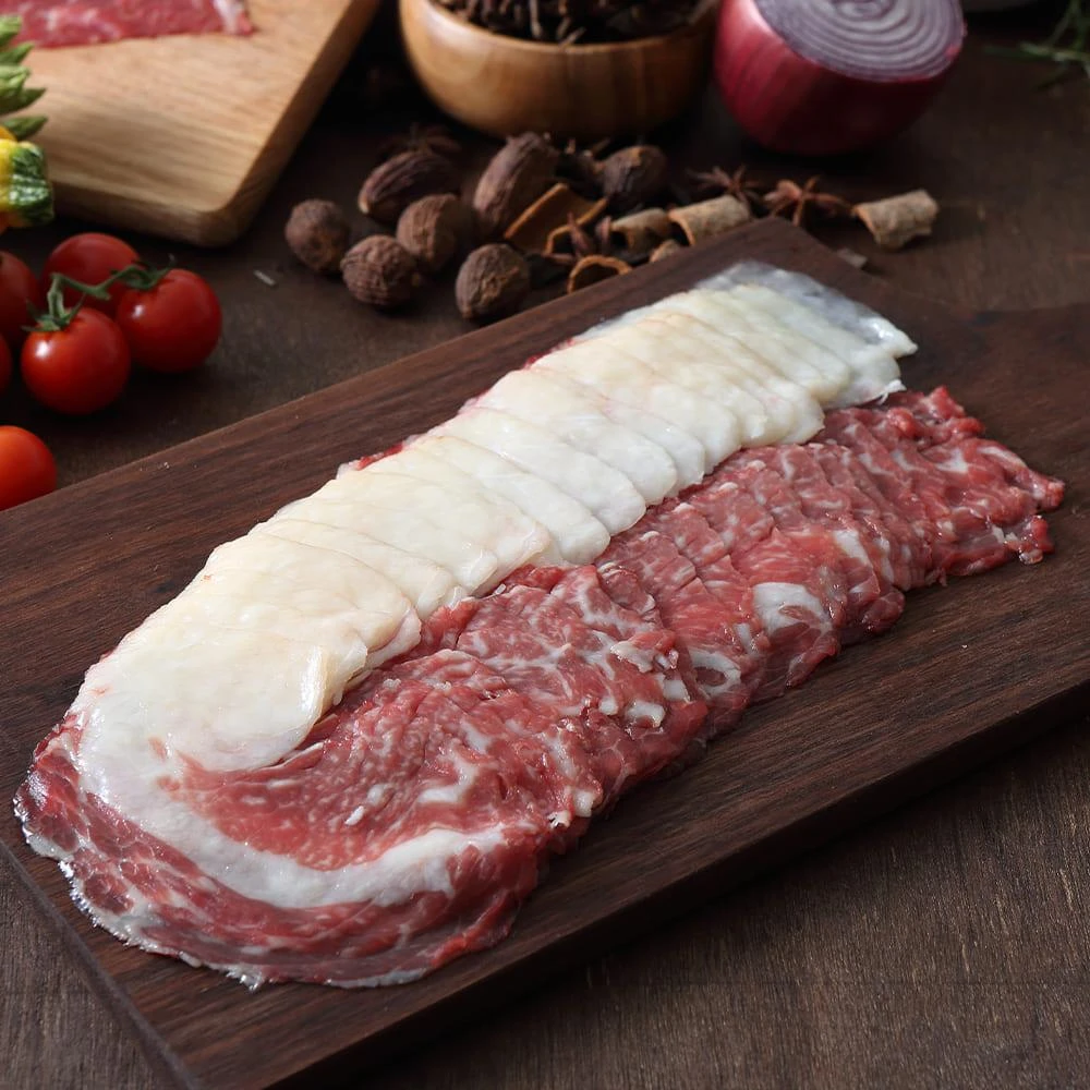 【清真市集】300g脆牛火鍋肉片(清真料理 / 本土溫體溯源牛肉)