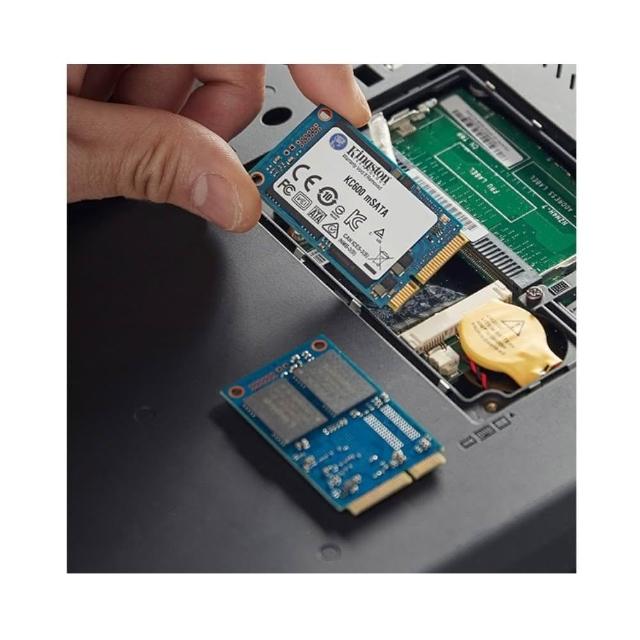 Kingston 金士頓】KC600 1TB mSATA SSD 固態硬碟3D TLC NAND 讀取速度