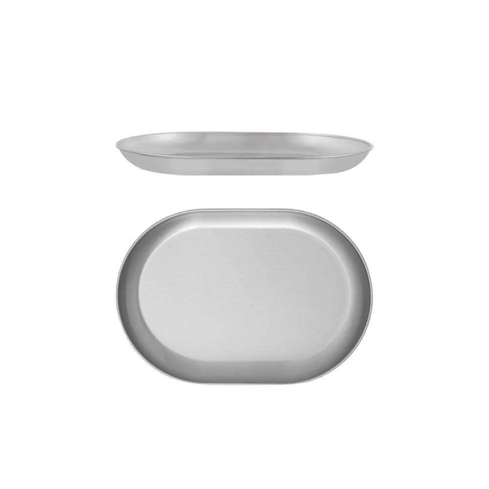 CLS 304不鏽鋼淺盤 不鏽鋼餐具 好收納 露營必備 露營碗盤 露營 逐露天下