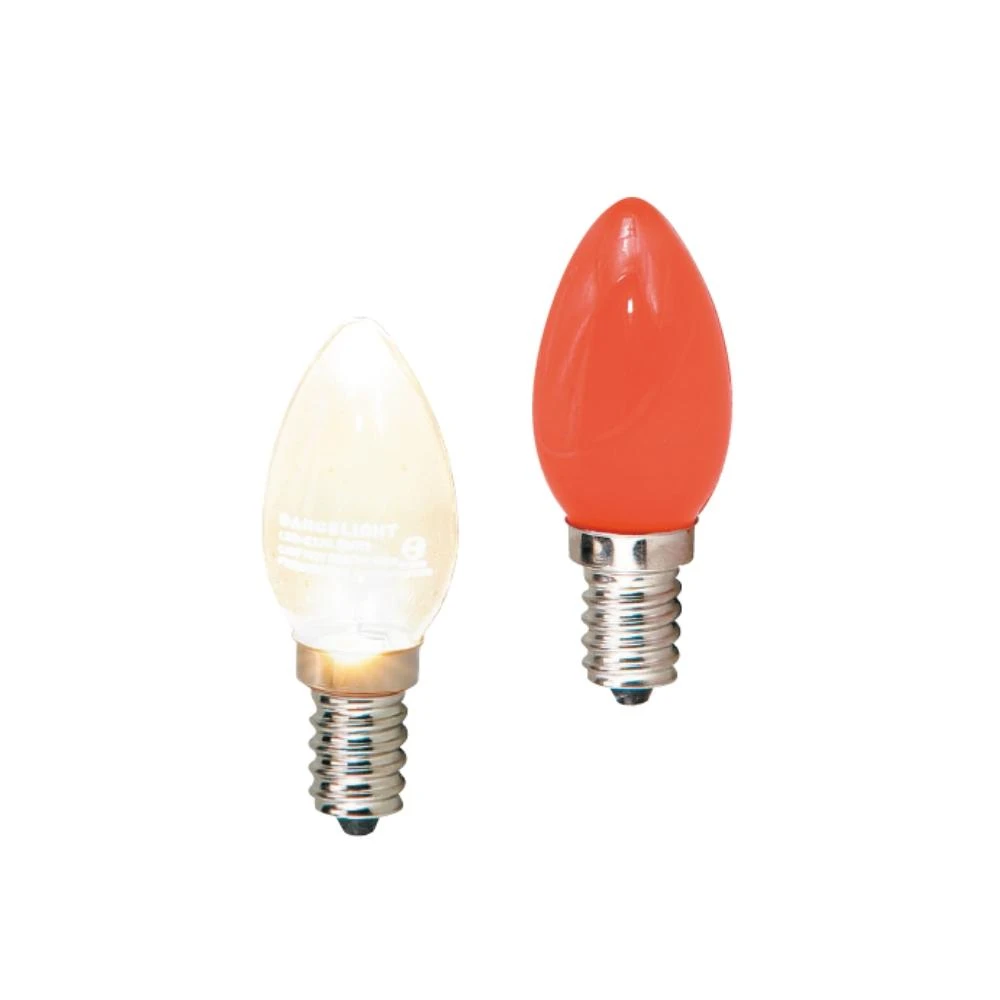 DanceLight 舞光】4入組LED E12神明小夜燈110V 神明燈泡(紅光/黃光)