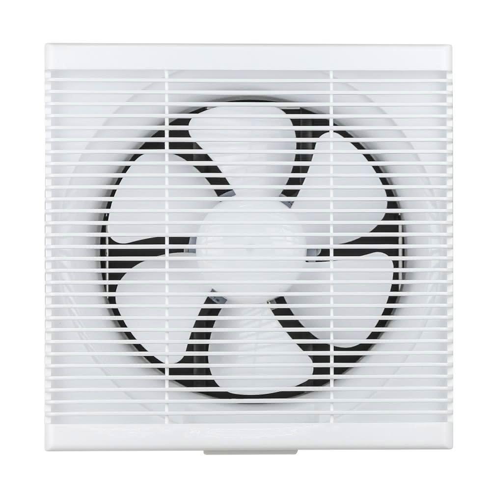  勳風 HFB-S6110 DC變頻吸排換氣扇，具備雙培林馬達與六片式扇葉設計，提供無段式風速自由調節功能。採用創新誘蚊燈排出設計，搭配贈送插頭，適用於壁扇與吊扇場景。產品尺寸約34x34x16.5cm，重量約2kg，電壓為5V 2A，風段兩段，符合BSMI許可標準，產地中國。 