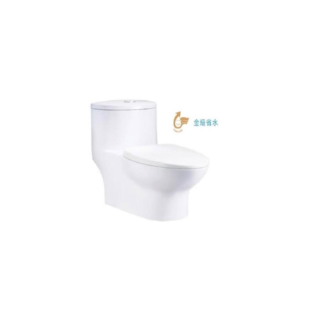 【CAESAR 凱撒衛浴】CF1375/CF1475-二段式省水單體馬桶 噴射虹吸式