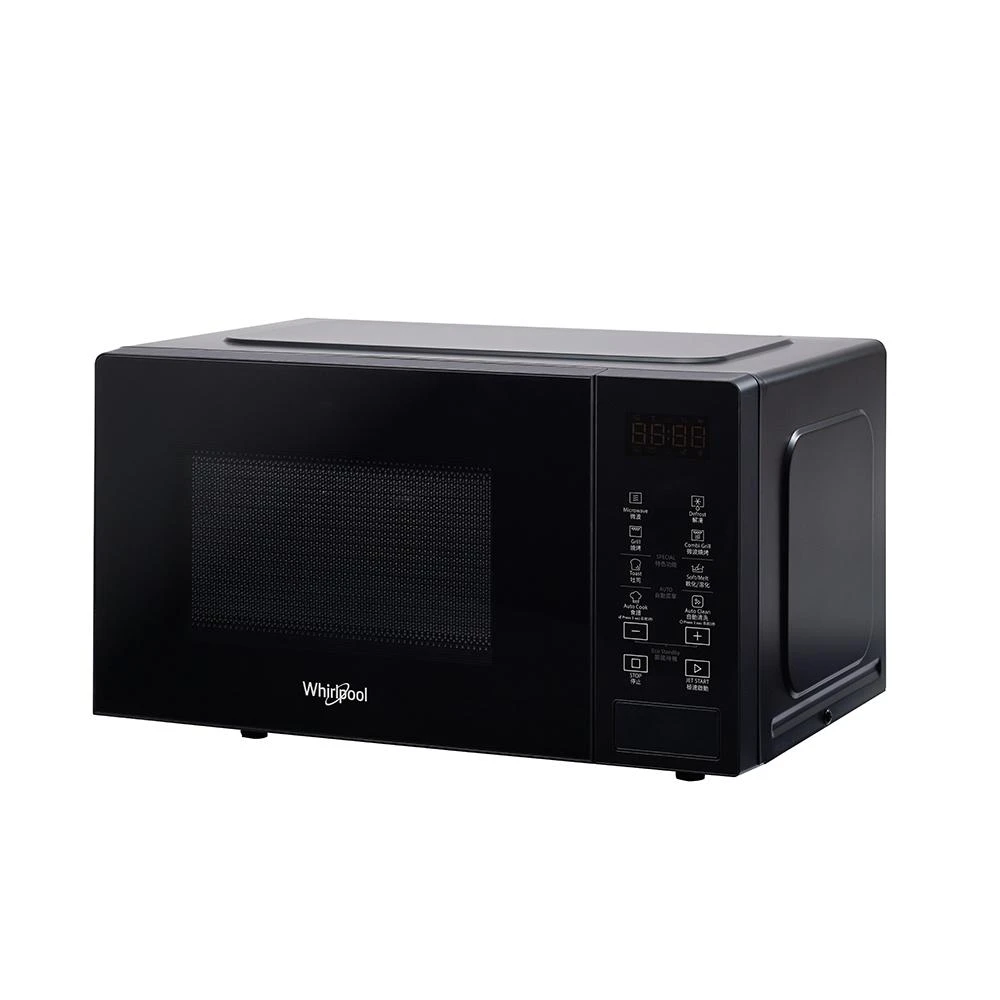 【Whirlpool 惠而浦】MWP203EBT 燒烤微波爐 20公升 2合1 自動清潔 轉盤 Whirlpool 惠而浦