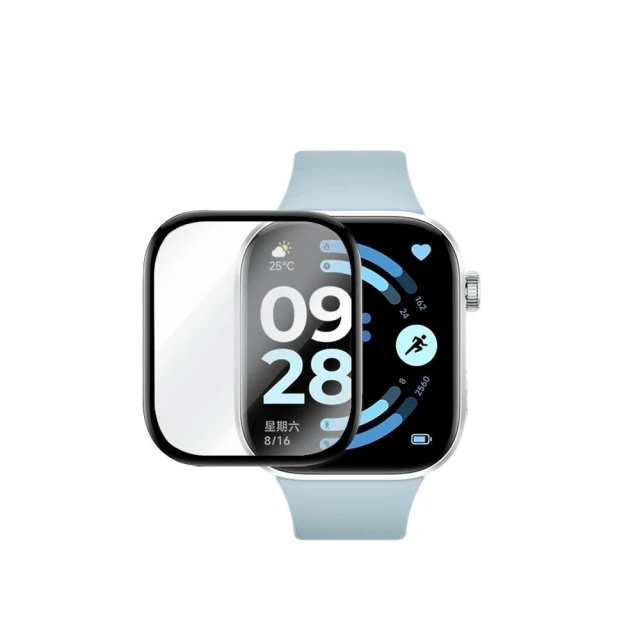 3D曲面複合 適用 紅米 6 Redmi Watch 6 專用 PMMA+PC 防刮 軟膜 全螢幕 保護貼