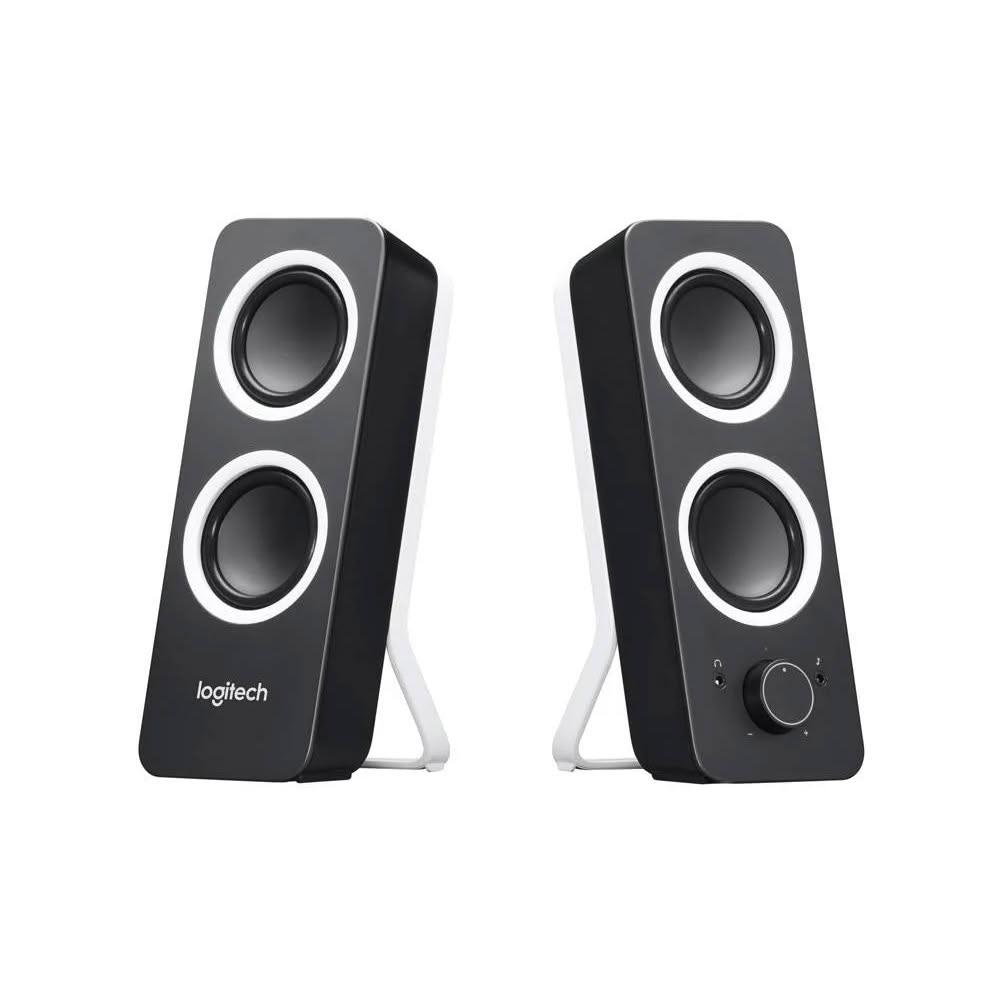 【Logitech 羅技】Logitech 羅技 Z200 2.0聲道 2件式 多媒體喇叭 黑 (時尚簡約款)