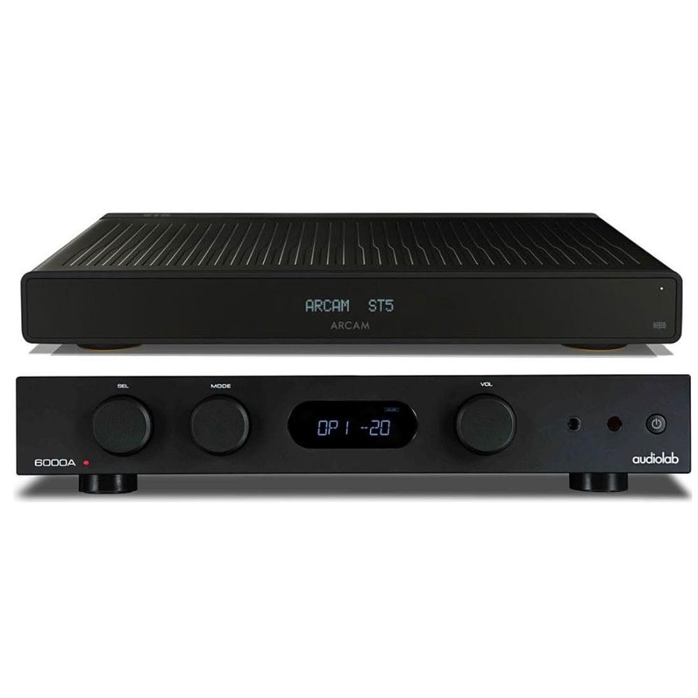 英國 Audiolab 6000A 綜合擴大機 + Arcam ST5 串流播放器『公司貨』