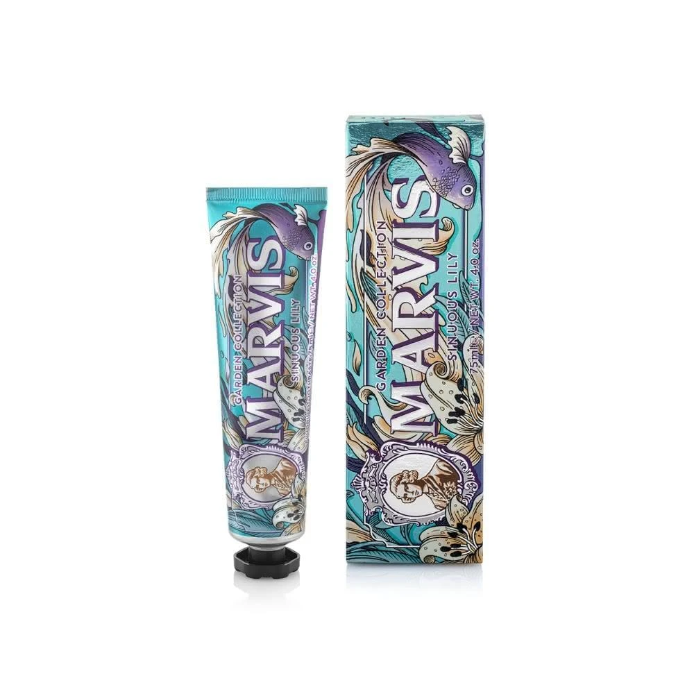 【MARVIS】義大利精品牙膏-仲夏百合 75ml(Sinuous Lily)