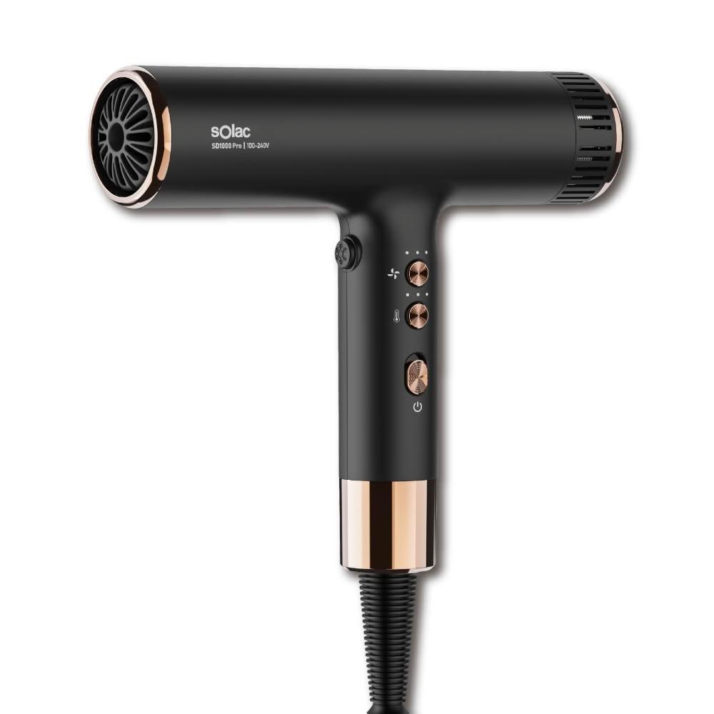 【SOLAC】國際電壓高速負離子吹風機 SD-1000 Pro (全新大升級 出國旅遊 SD1000_Kimi極美職人推薦)