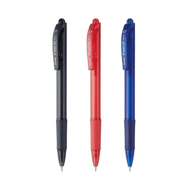 【Pentel 飛龍】飛龍PENTEL IFeel-it! BX417彩色原子筆 0.7mm