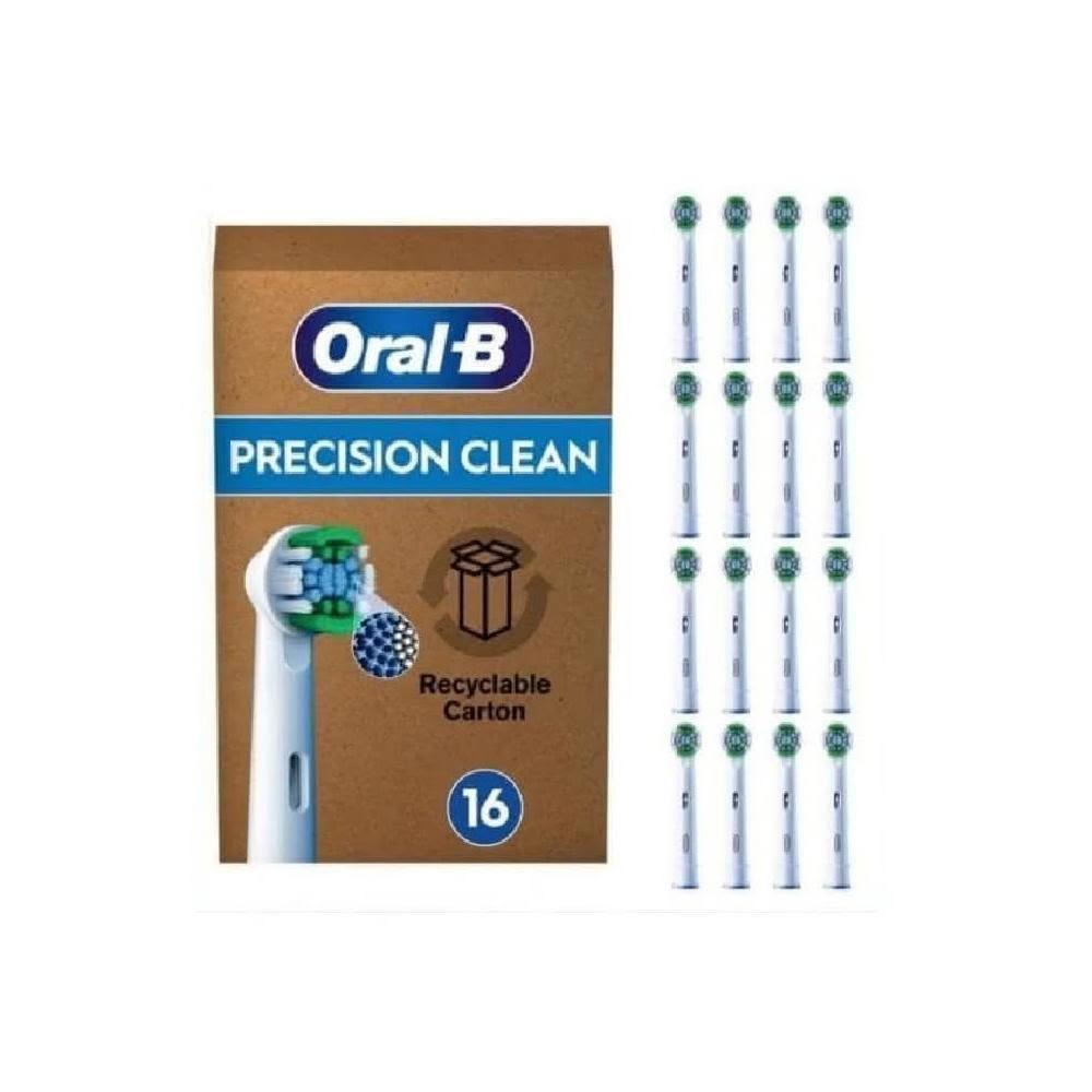 【Oral-B 歐樂B】（現貨）2023年新版 德國 百靈 原廠 Oralb 歐樂B 刷頭 電動牙刷 EB20 Pro 專業 精準 盒裝 16入