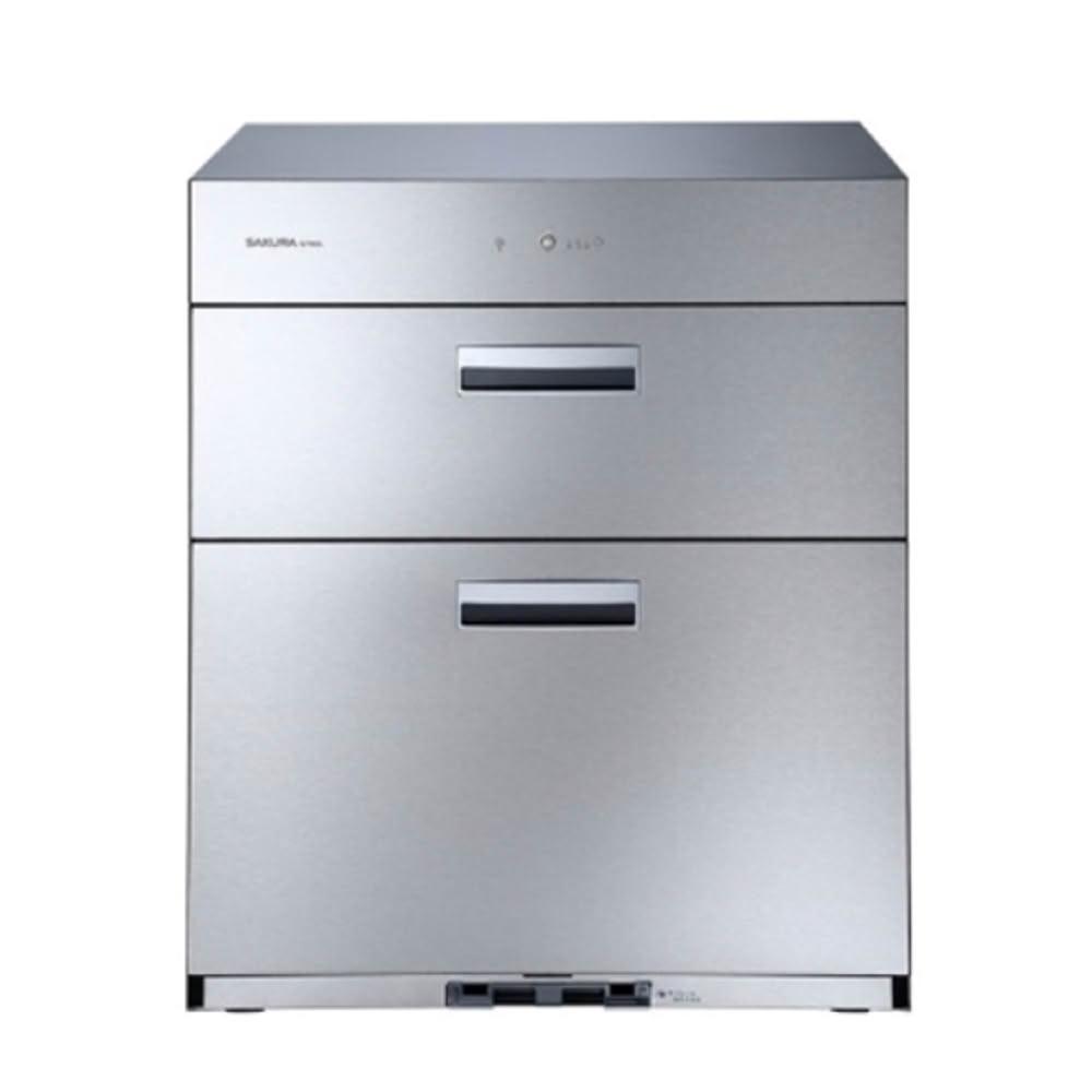 【SAKURA 櫻花】Q-7692L 全平面落地式烘碗機 (含基本安裝)｜落地烘｜高70公分｜雙層抽取｜臭氧殺菌｜PTC熱風循環｜不銹鋼內膽｜
