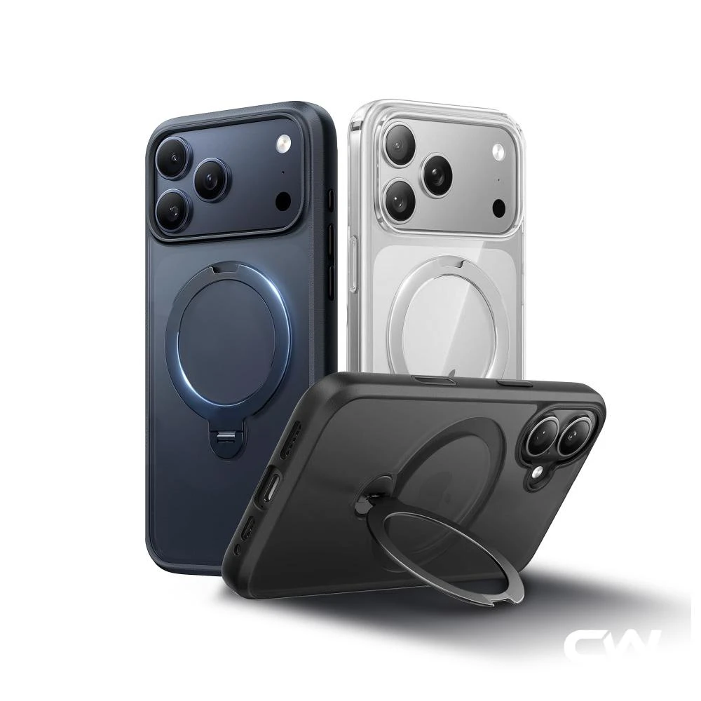 【CW】CW極上多角度磁吸旋轉隱形支架手機殼 防摔保護殼適用iPhone 17 16 15 14 13 Pro Max i16 