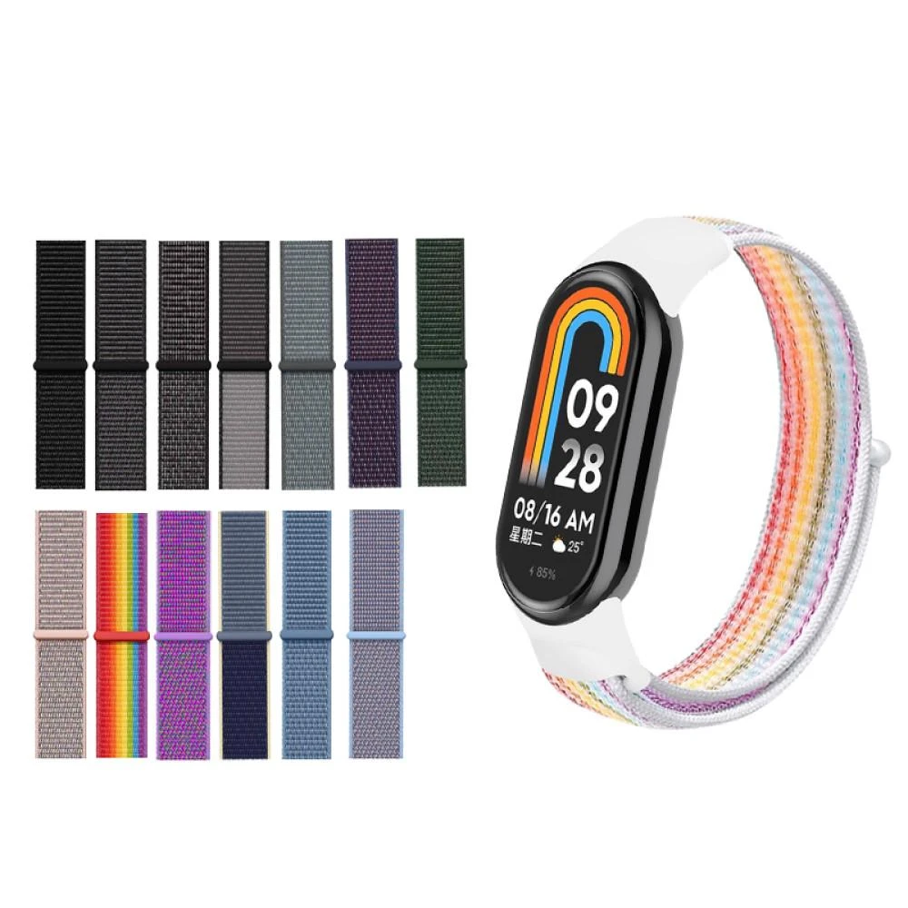 【貼膜達人】小米手環 尼龍編織透氣錶帶 運動錶帶(適用 小米手環 10/9/ 8/ 7/ 6/ 5/ 4/ 3代)