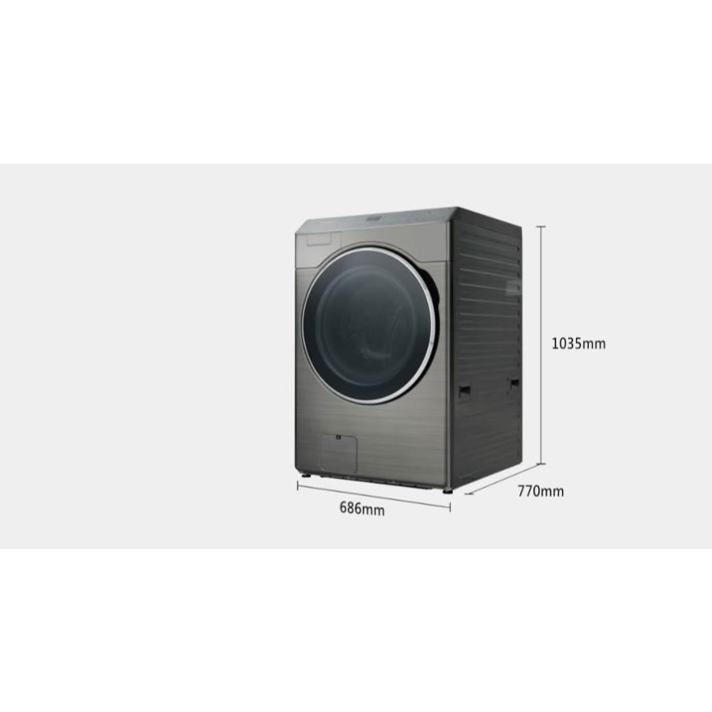 【Panasonic 國際牌】NA-V190RDH 智慧潔淨 健康護衣 溫水滾筒洗衣機 洗衣 19kg 乾衣 11kg