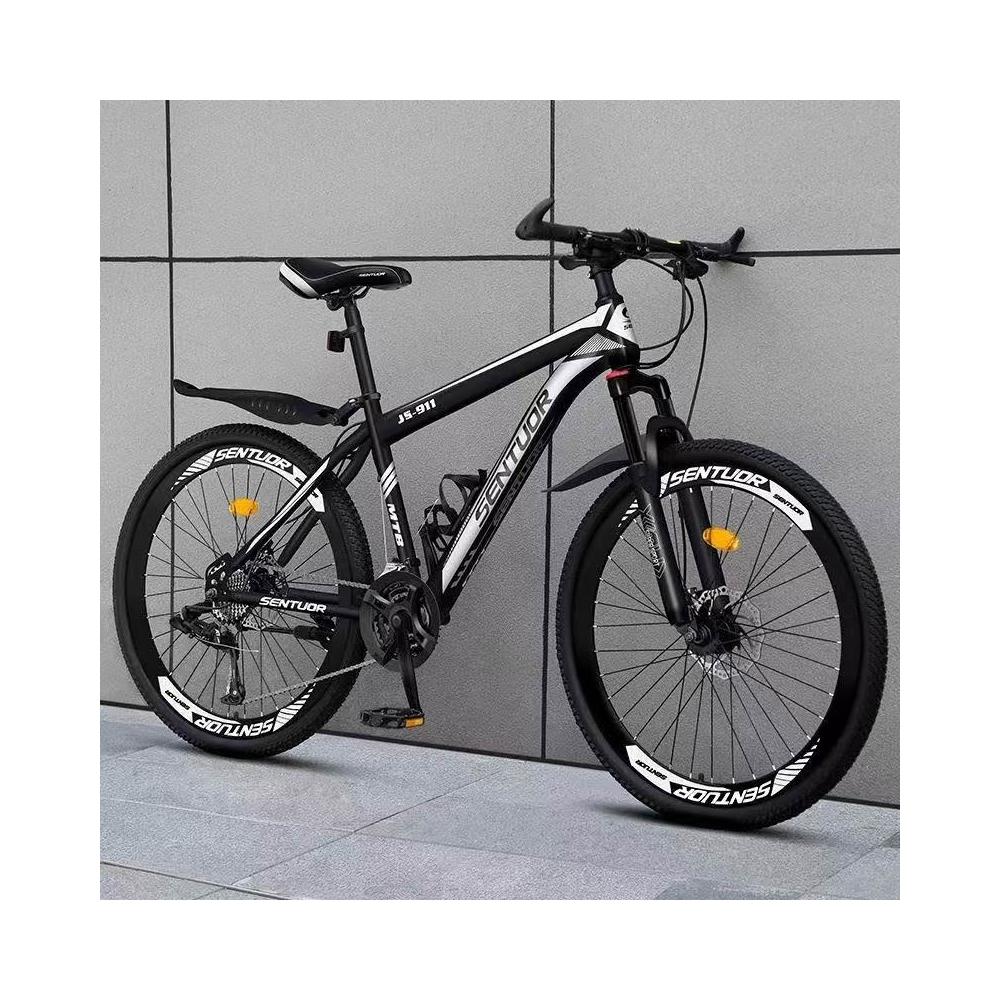 幕辭精品山地自行車 26吋 24吋成年人變速山地車 變速山地車 越野賽車 減震單車 通勤腳踏車 