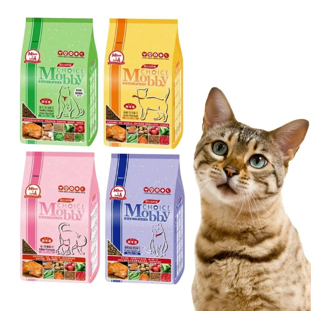 【Mobby 莫比】7.5kg 專業配方貓糧 莫比自然食 貓飼料 全齡貓雞肉米成貓 低卡貓化毛 挑嘴貓 幼貓懷孕貓
