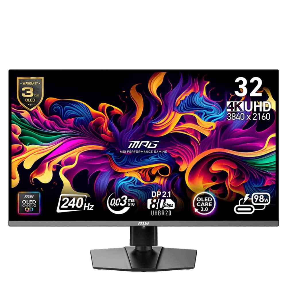 【MSI 微星】MPG 322URX QD-OLED 32型 電競螢幕