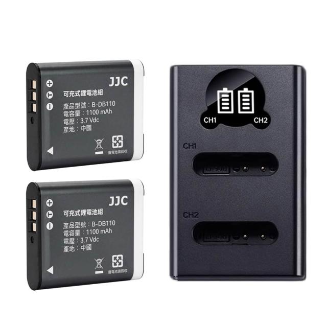 【JJC】GR3X GR3 副廠電池｜適用於 RICOH 理光相機｜相容最新HDF版相機｜JJC 品牌電池｜型號 B-DB-110