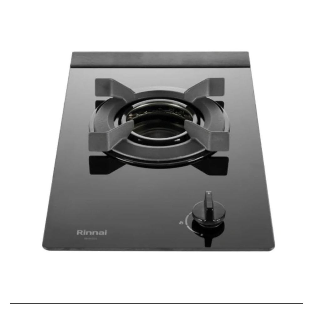 【林內】RB-N1201G(B) 檯面式內焰玻璃單口爐 日本專利內焰爐頭 高保溫保水性 輕量化鑄鐵爐架 二級能效