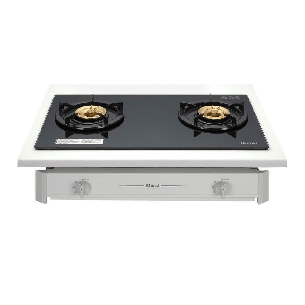 【林內】林內RBTS-227GCB 嵌入式傳統玻璃雙口爐 RBTS-227GC NG1/LPG省錢王