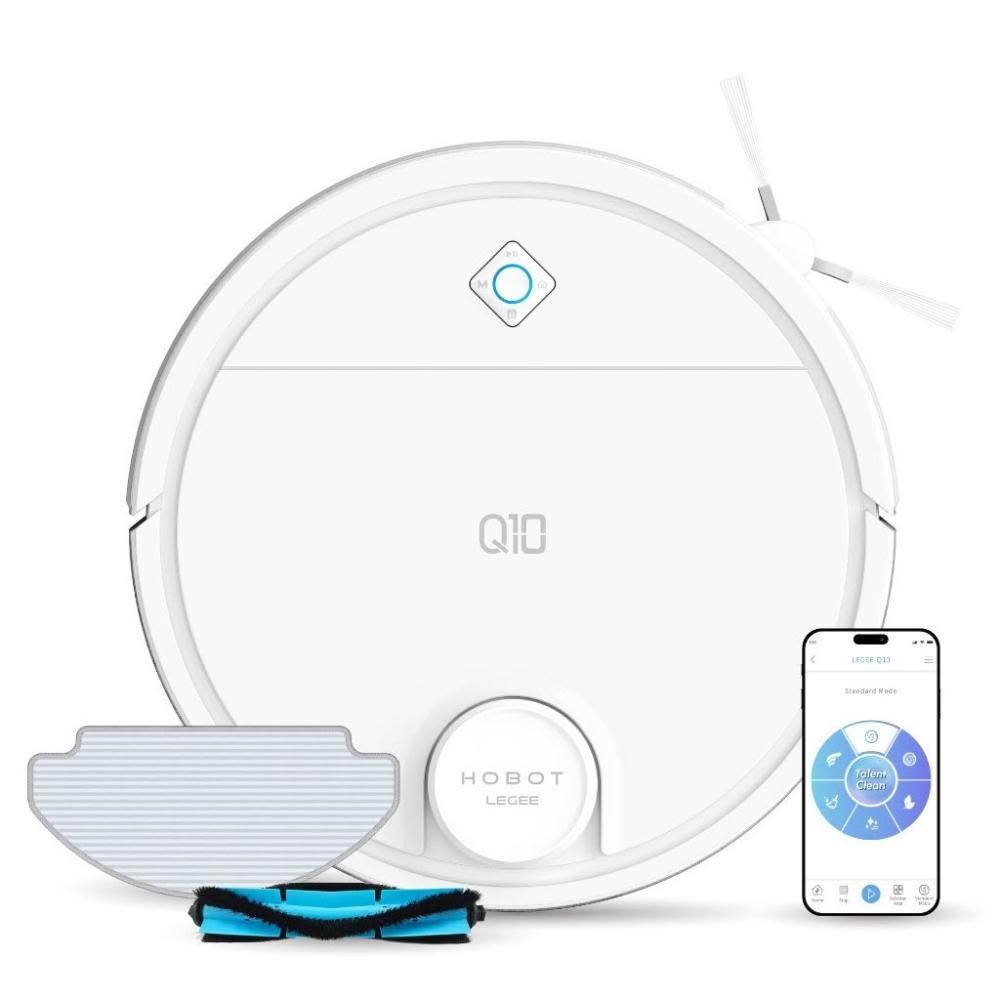 【HOBOT 玻妞】雷姬掃拖地機器人 LEGEE-Q10 ｜吸、掃、噴、拖4合1 / APP操作 掃地機 拖地機