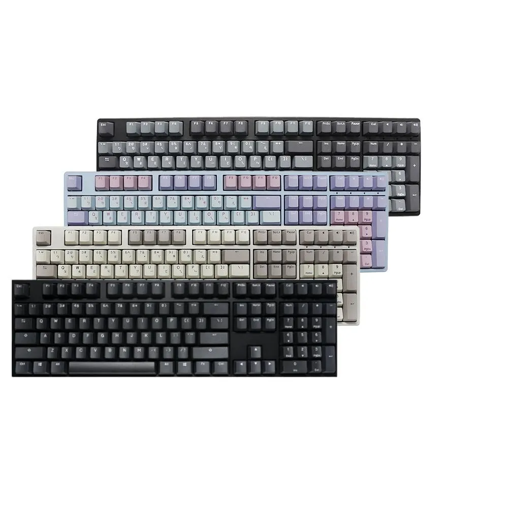 【Ducky】Ducky Origin 100%機械式鍵盤 魅影黑 復古色 馬卡龍 天際線 CHERRY機械軸 無光 中文鍵盤