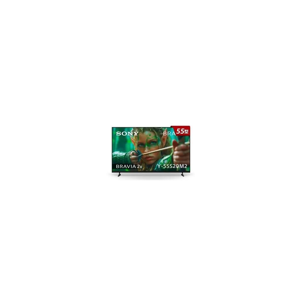 【SONY 索尼】Y-55S20M2 BRAVIA 2II 55型 4K X1 Google TV 顯示器 (含基本安裝)