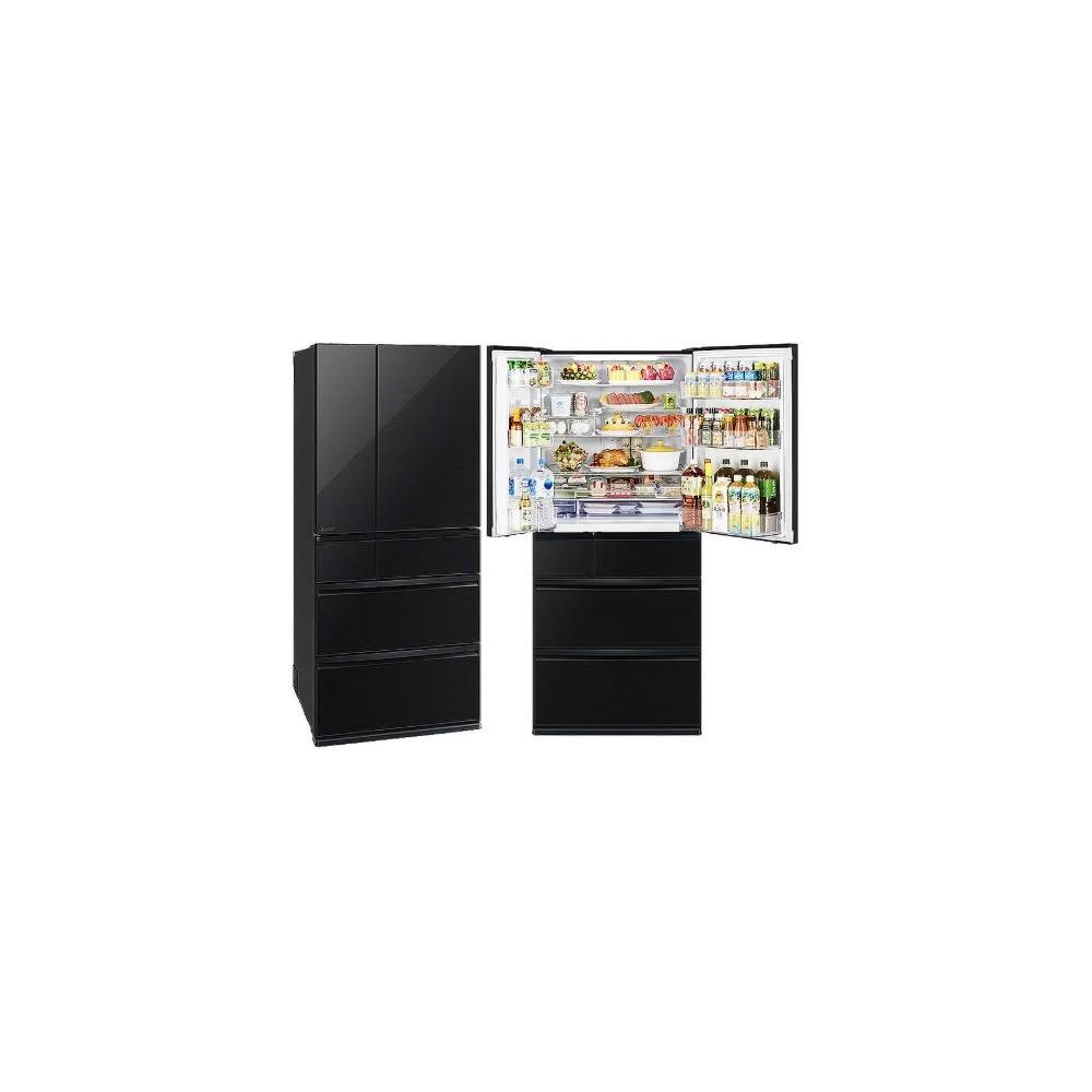 【MITSUBISHI 三菱電機】MR-WX71C-B-C1 705L 六門玻璃旗艦日製冰箱-星曜黑 (含基本安裝)