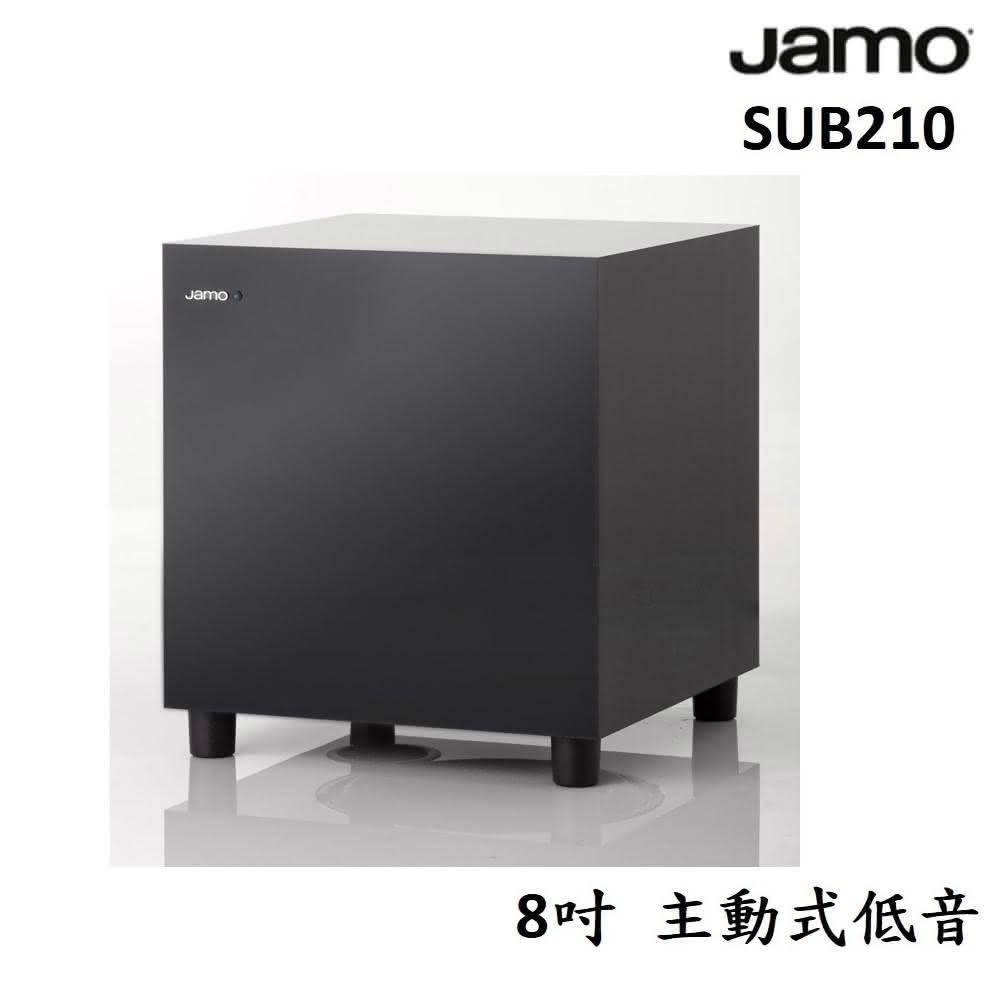 【JAMO】丹麥 Jamo SUB210 主動超低音 獨立重低音 最大功率200W 黑色(Jamo SUB210 主動重低音)