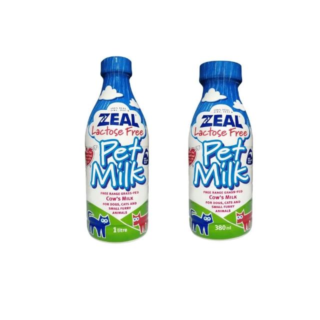 【ZEAL 真致】紐西蘭犬貓專用無乳糖鮮乳 貓牛奶 犬牛奶 寵物牛奶 寵物鮮乳 380ml-1000ml -愛喵樂