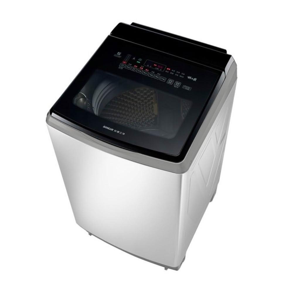 【SANLUX 台灣三洋】家電速配 直流變頻系列 容量17kg 雙漩渦迴轉盤 超音波洗衣科技 單槽洗衣機(SW-V17A)