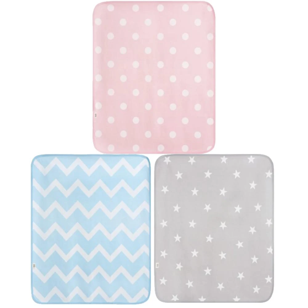 【Simba 小獅王辛巴】嬰兒防水保潔尿墊-好自藍/點粉粉/麥麥灰 嬰兒防尿墊/護理墊(寶寶共和國)