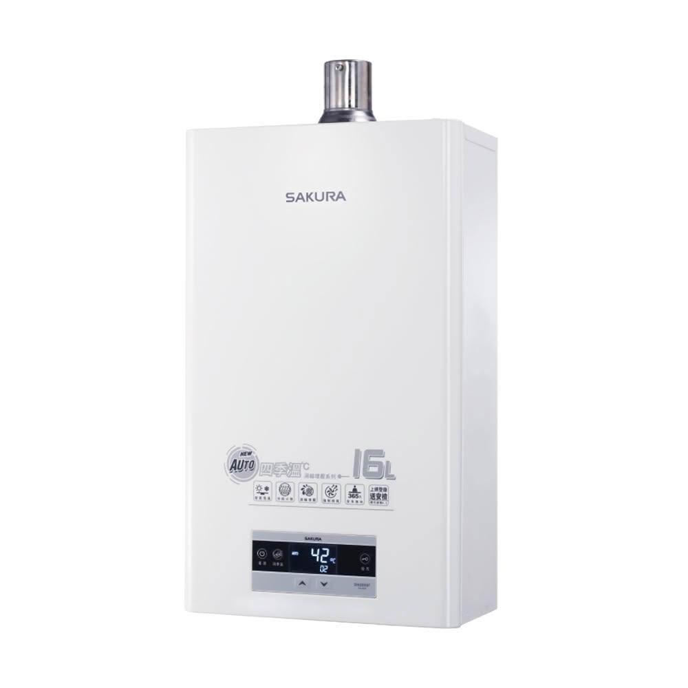 SAKURA櫻花 16L 四季溫渦輪增壓熱水器 DH1693F(NG1)