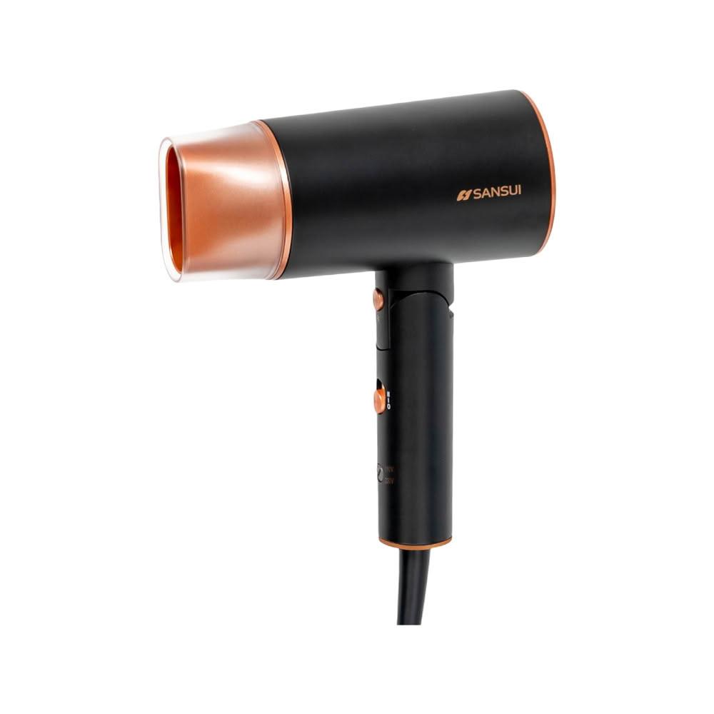 【SANSUI 山水】摺疊負離子吹風機 國際電壓 SH-GX96