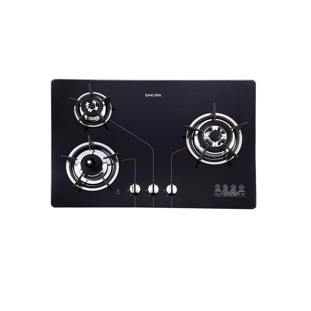 SAKURA櫻花 三口防乾燒節能檯面爐 G2830KG(LPG)