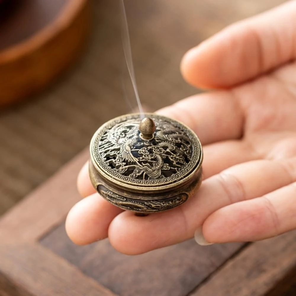 迷你香爐 鋅合金香爐(香爐  迷你香爐 鋅合金香爐 盤香爐 檀香爐 無黏粉盤香爐 盤香座 盤香 小盤香  合金香爐)