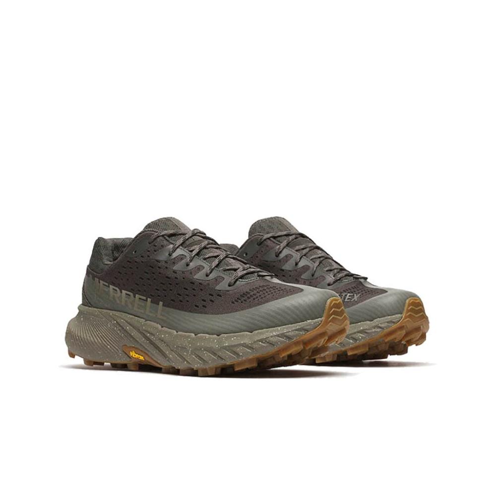 MERRELL】AGILITY PEAK 5 GORE-TEX 男款防水戶外越野訓練鞋炭灰色ML068701