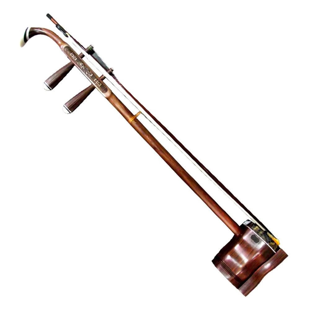 二胡網音胡琴南胡紅木素面蛇背皮Erhu ( 贈琴袋教材) 網音樂城