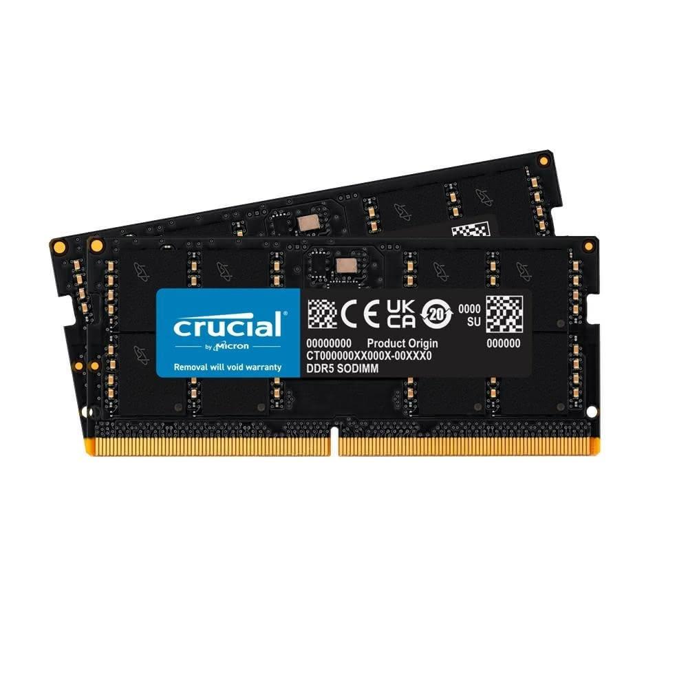 Crucial 美光】Crucial NB DDR5-5600 48G*2 筆記型記憶體