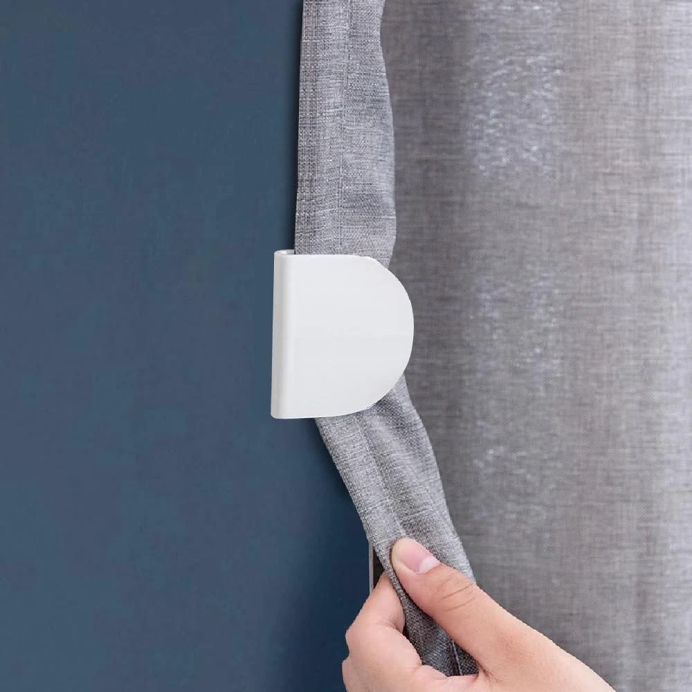 【FANCY LIFE】浴簾固定夾(窗簾扣 浴簾固定扣 浴簾扣 防走光窗簾夾 窗簾固定夾 固定窗簾)