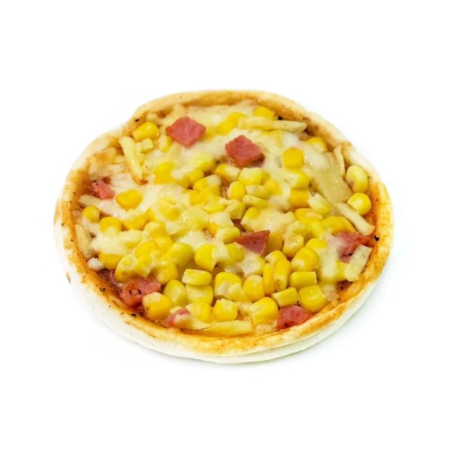 【魚大俠】素食夏威夷小披薩(5吋/120g/片)#奶素披薩#橘底-2A6B 魚大俠 AR320