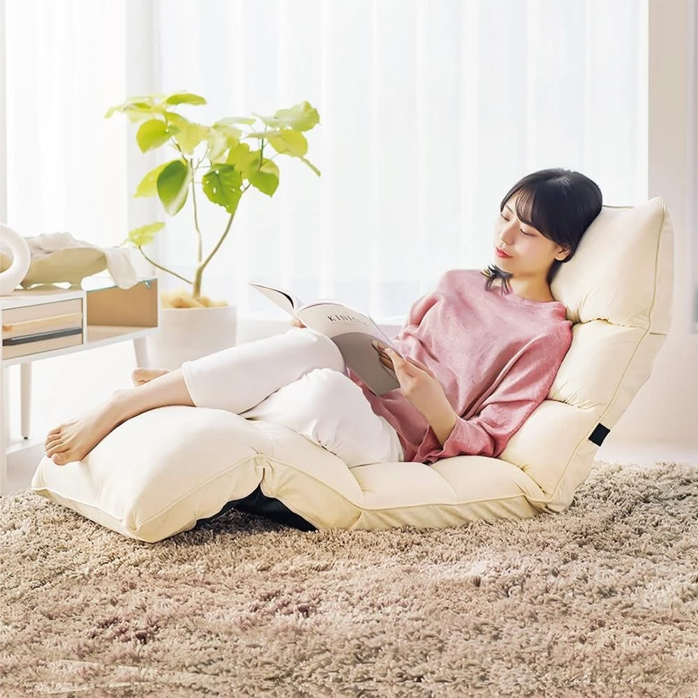 【IRIS】多段式單人沙發躺椅 YCK-001 沙發床/和室沙發/沙發椅/懶骨頭/禮物/摺疊躺椅