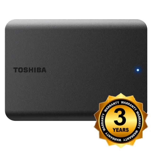 【TOSHIBA 東芝】Toshiba 東芝 Canvio Basics A5 黑靚潮Ⅴ 1T 1TB 2.5吋 外接式硬碟 行動硬碟 隨身硬碟
