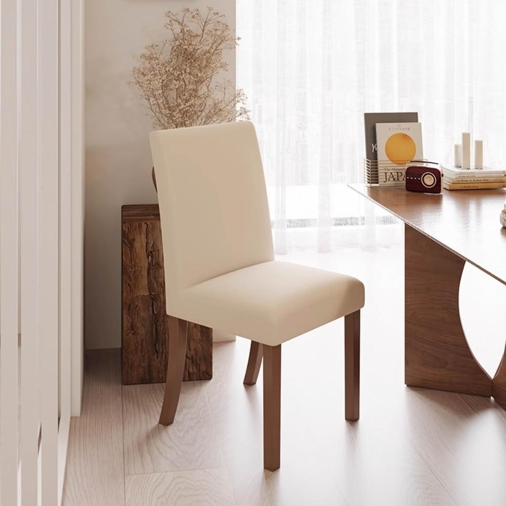 【Arvo Home 蒔桄家居】餐椅套 彈性椅套(餐桌椅罩 木椅套 防滑椅套 簡約椅套 北歐布椅套 高背椅罩 防髒污椅套日系椅套 保護椅套 吧台椅套)