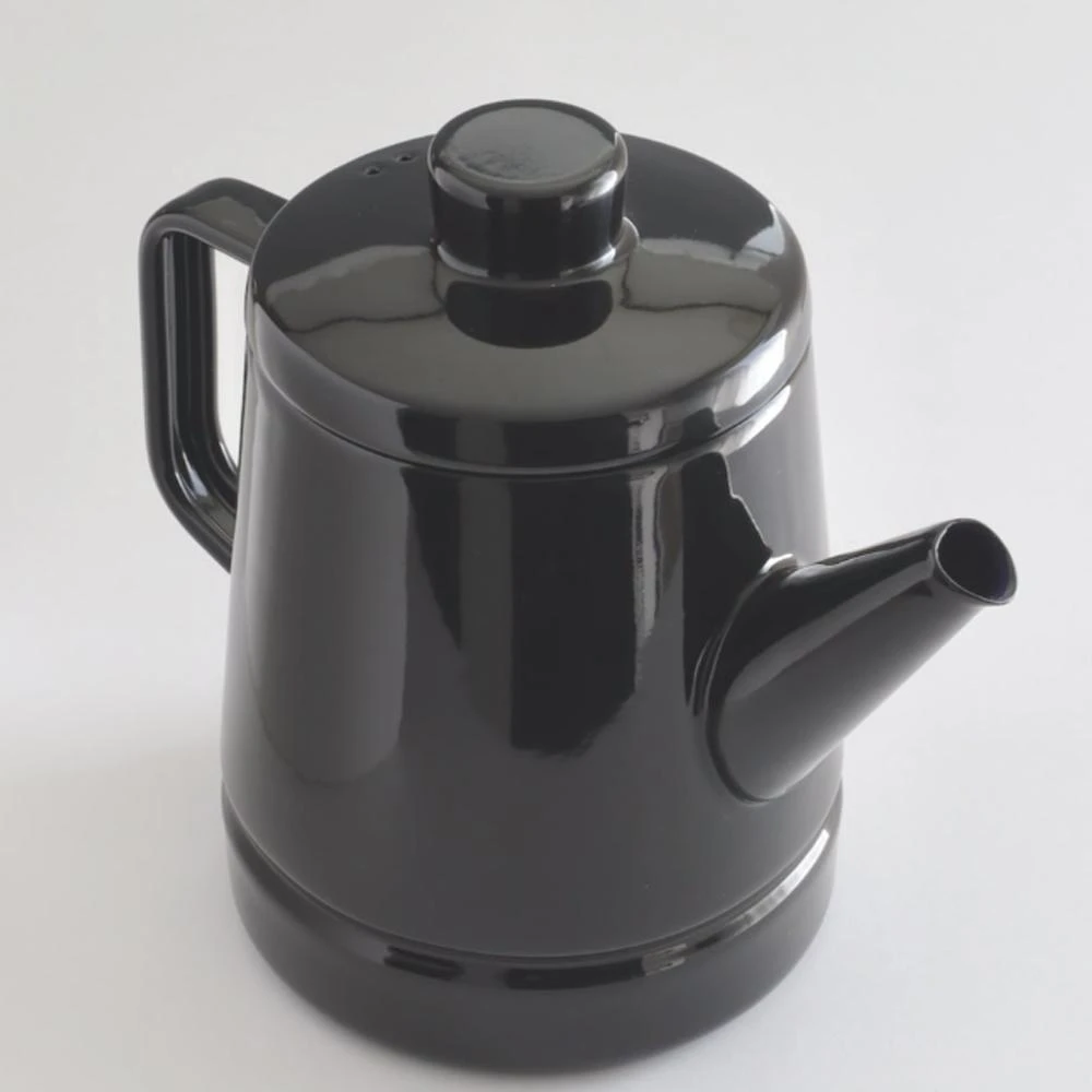 【日本 富士琺瑯】 REMO  黑化琺瑯 煮水壺 咖啡壺 琺瑯壺 戶外 野營 