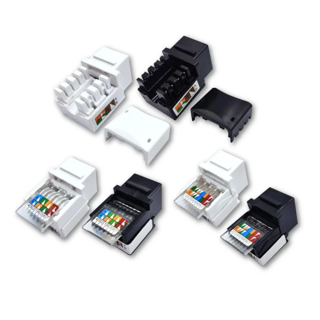 資訊插座｜超五類 六類 模塊 免工具打線模塊 網線接頭 插座 CAT5E CAT6 免打線 打線 網路模塊