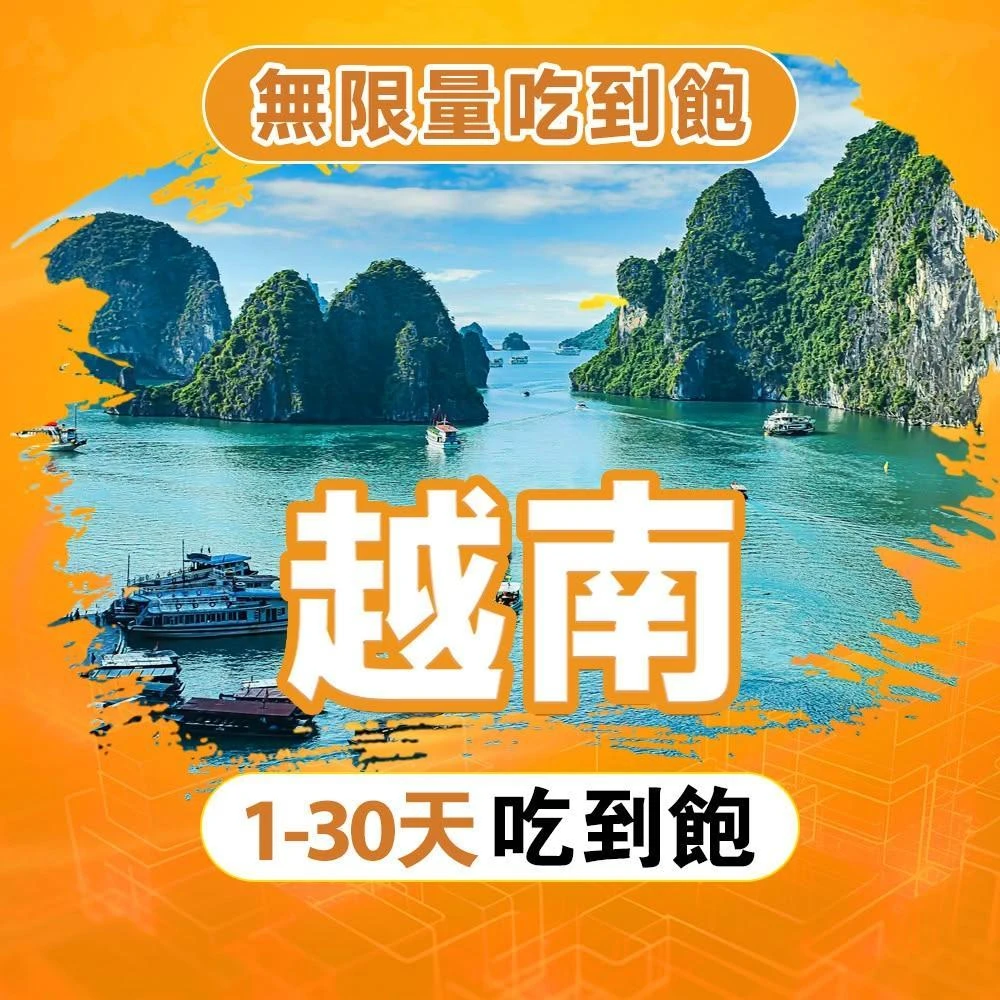 【SCT】越南上網卡 每天上網吃到飽 高網速無限流量手機SIM卡 越南網卡吃到飽 支援熱點分享 越南旅遊上網卡