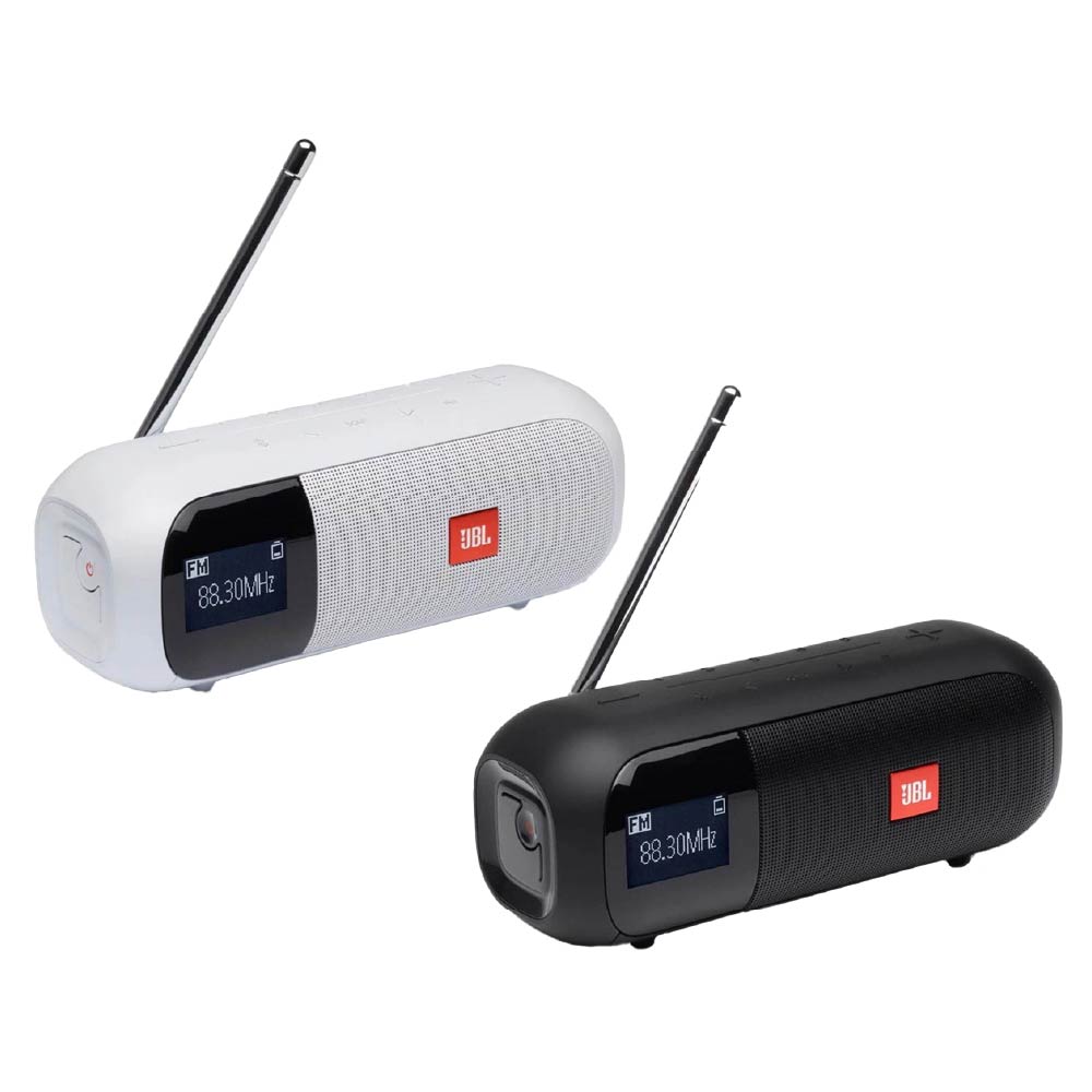【JBL】TUNER 2 可攜式收音機藍牙喇叭 | 12小時續航 (英大公司貨)